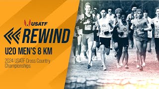 USATF Rewind  USATF Cross Country Championships  U20 Mens 8KM [upl. by Kcinom411]