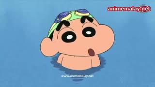 Shin Chan Malay Seronoknya Kolam [upl. by Aerised]