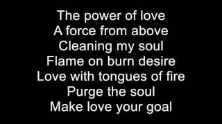 Frankie goes to Hollywood  The Power of Love  Lyrics [upl. by Jacynth]