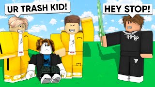 TOXIC CLAN Makes Fun of NOOB So I 2v2d Them Roblox Bedwars [upl. by Noyek]