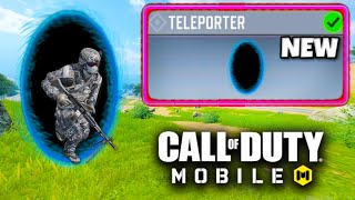 NEW TELEPORTER CLASS EARLY GAMEPLAY in COD MOBILE 🤯 SEASON 10 [upl. by Naginnarb]