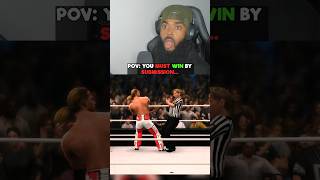 POV You MUST Win by Submission… WWE 2K [upl. by Tekla327]