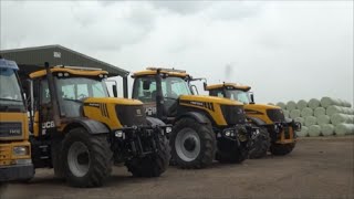 JCB Fastrac 3220 Straight Through Exhaust Awesome Sound [upl. by Elaval157]