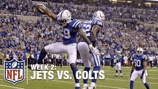 Amazing End Zone Interception by Colts DB Mike Adams  Jets vs Colts  NFL [upl. by Touber]