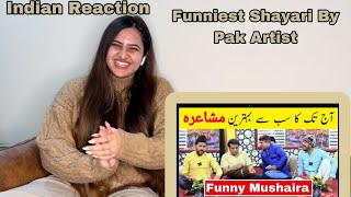 Sajjad Jani Funny Mushaira Indian Reaction  Sidhu Vlogs [upl. by Seravart]