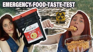 Tasting Costcos Prepper Bucket Does Emergency Food Taste Good [upl. by Eelra]