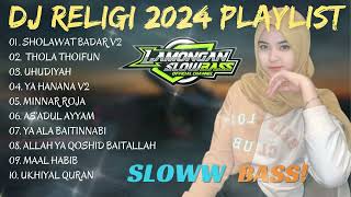 DJ SHOLAWAT TERBARU 2024 FULL ALBUM MEI 2024  LAMONGAN SLOW BASS [upl. by Hebner]