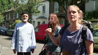 Anger at the scene of the Grenfell Tower fire [upl. by Emma646]