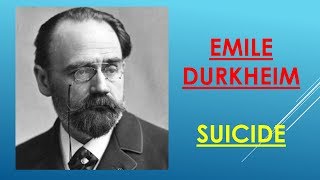 Sociology for UPSC  Durkheim  THEORY OF SUICIDE  Lecture 72 [upl. by Hill]