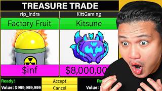 Trading Factory Devil Fruits For 24 Hours  Blox Fruits [upl. by Nyladgam]