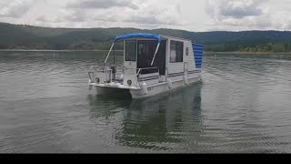 Trailerable Houseboat For Sale [upl. by Foushee872]