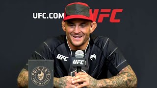 Dustin Poirier PostFight Press Conference  UFC 281 [upl. by Dianne]