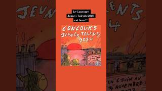 Le Concours Jeunes Talents 2024 est lancé  Modalités sur notre site youtubeshorts bd concours [upl. by Cleary688]