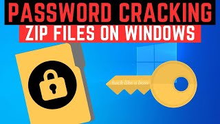 Cracking ZIP File Passwords on Windows  TOO EASY [upl. by Nilrac]