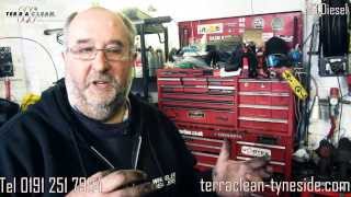 TerraClean applied to a diesel engine [upl. by Barden668]