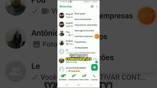 Como tirar o online no WhatsApp youtubeshorts whatsapp [upl. by Drucy]