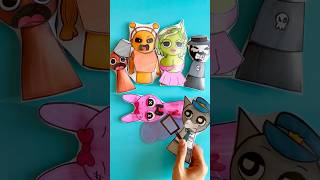 Incredibox Sprunki Oren amp Vineria Fall in Love  Wenda Rescue Pinki Squishy Paper  Ghes Handmade [upl. by Aeki797]