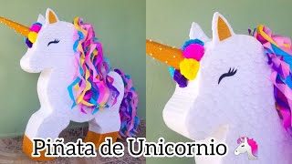 Piñata Unicornio quotCreaciones Mágicas Sarahíquot [upl. by Anaeli]