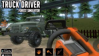 Truck Driver Forest Simulator [upl. by Aidualc488]