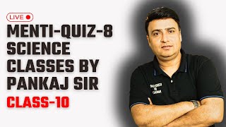 SCIENCE MENTI QUIZ  QUIZ8  CLASS 10 TOPIC LIGHT SIGN CONVENTION SPHERICAL MIRROR [upl. by Adnawat]