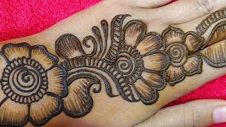 beautiful shaded stylish arabic mehndi designs  easy mehendi design  mehndi design [upl. by Past]