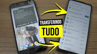 Como TRANSFERIR DADOS do CELULAR ANTIGO para o NOVO [upl. by Garrick]