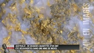 Australie des mineurs découvrent dénormes pépites dor [upl. by Sheree]