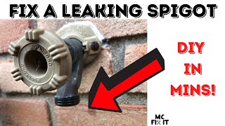 How to Fix A Leaking Spigot Woodford Complete Guide [upl. by Herwin]