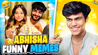 ABHISHA Moments in BIGBOSS  Fukra insaan and Manisha BIG BOSS MEME REVIEW 😍 [upl. by Vachill977]