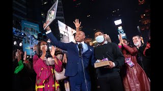 Eric Adams is Sworn in as 110th Mayor of New York City [upl. by Homans754]