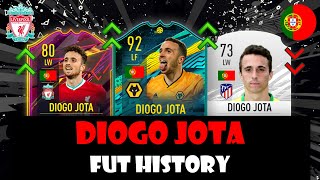 DIOGO JOTA  FIFA ULTIMATE TEAM HISTORY  FIFA 16 – FIFA 21 [upl. by Ignacius]