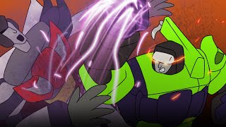 Transformers Combiner Wars Animated Battle Superion vs Devastator Episode 11 [upl. by Leesen969]