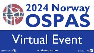 2024 Norway OSPAs  Virtual Presentation [upl. by Kare]