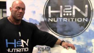 H2N Nutritions Martin Kjellstrom Training for Arnold Classic 2013 [upl. by Neelhtakyram]