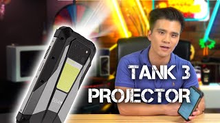 The Projector is Back 8849 TANK 3 PRO Unihertz Review [upl. by Ajiam586]