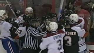 Guillaume Latendresse vs Joffrey Lupul Oct 13 2008 [upl. by Connolly]