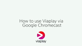 Så använder du Chromecast med Viaplay [upl. by Adnahsar]