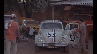 Herbie Goes Bananas 1980 Pete and Davy retrieve Herbie from the garage [upl. by Cobby363]