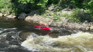 ADK Whitewater  Zoar Gap 81521 [upl. by Keriann]