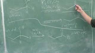 Alcohols oxidation and reduction 3 [upl. by Enixam16]