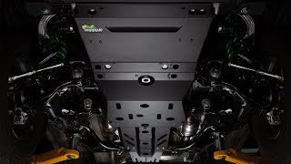 Ironman 4x4 Heavy Duty Skid Plate Kit Suited for Toyota Tacoma  Install Guide [upl. by Henrion436]