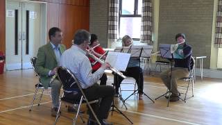 Ballygowan Flute Band Ensemble  Rossini Sonata No 3 [upl. by Llerroj]