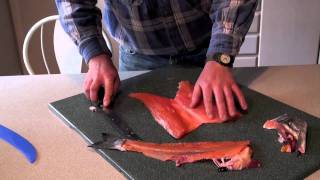 How To Clean Salmon FLG Style [upl. by Erik]