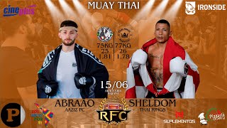 RFC  Republica Fight Championship  Lutas De MUAYTHAI AO VIVO E COM IMAGENS [upl. by Buell959]