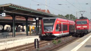 Züge im Bahnhof Oranienburg HD [upl. by Macur]