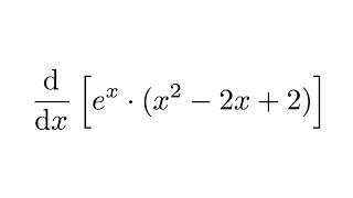 Derivative of exx22x2 [upl. by Aivlys]