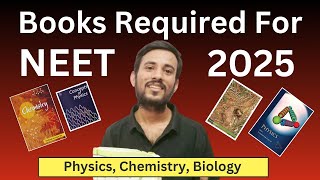 Books required for neet preparation  Books 📚 required for NEET 2025Best Books for neet preparation [upl. by Idden]