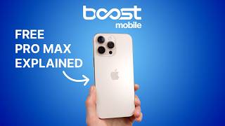 Boost Mobiles Free iPhone 16 Pro Max Deal Explained [upl. by Aneehsat490]