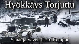 quotHyökkäys torjuttuquot  Finnish postWinter War song Sanat  Lyrics [upl. by Coumas]