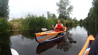 Aqua Marina Tomahawk Kayak River Chelmer [upl. by Li]